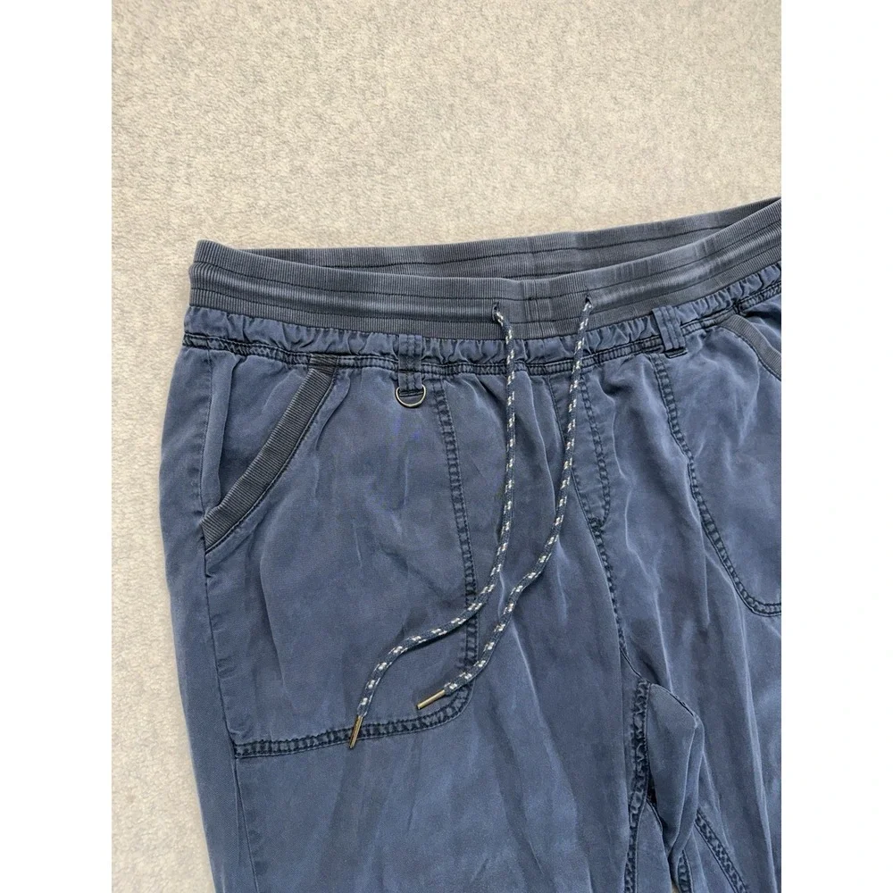 Anthropologie Pilcro Cropped‎ Jogger Pants Blue Womens 2X